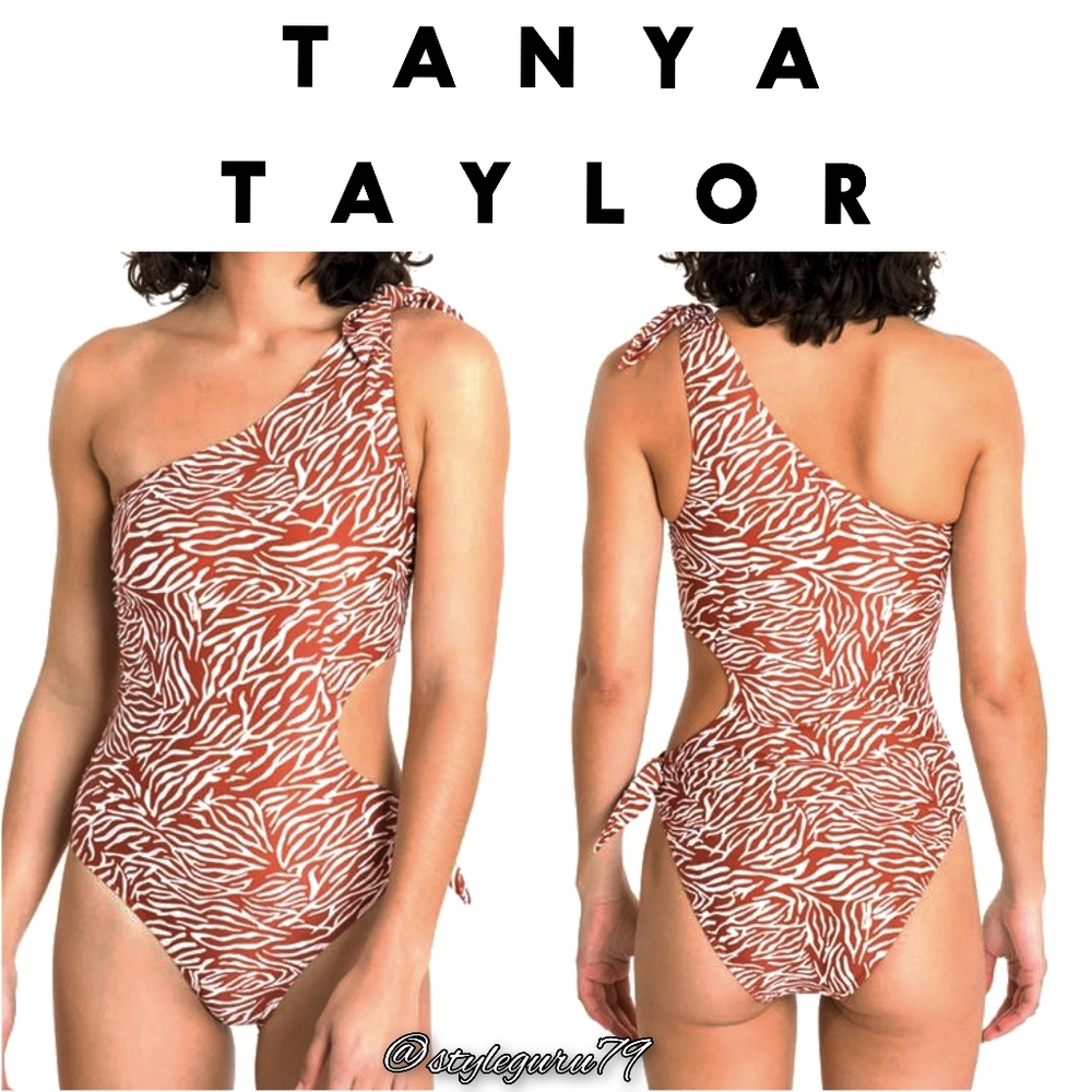 NWT, Tanya Taylor, Oksanda One Piece in Animal Print